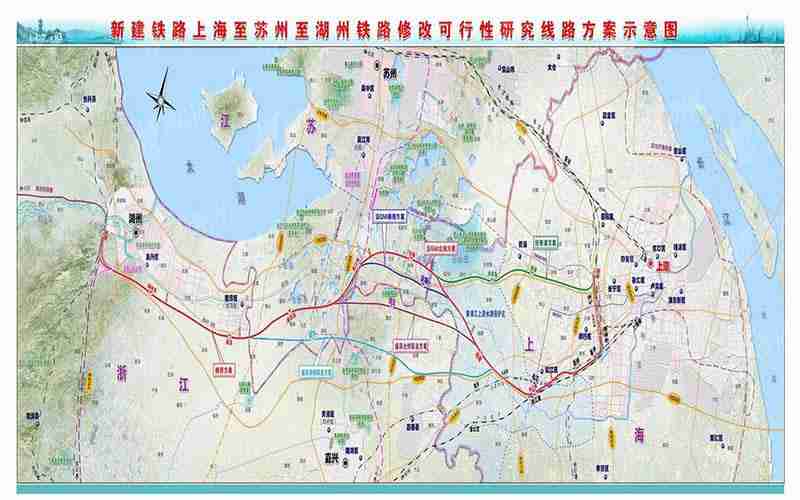 2018沪苏湖高铁站点位置在哪