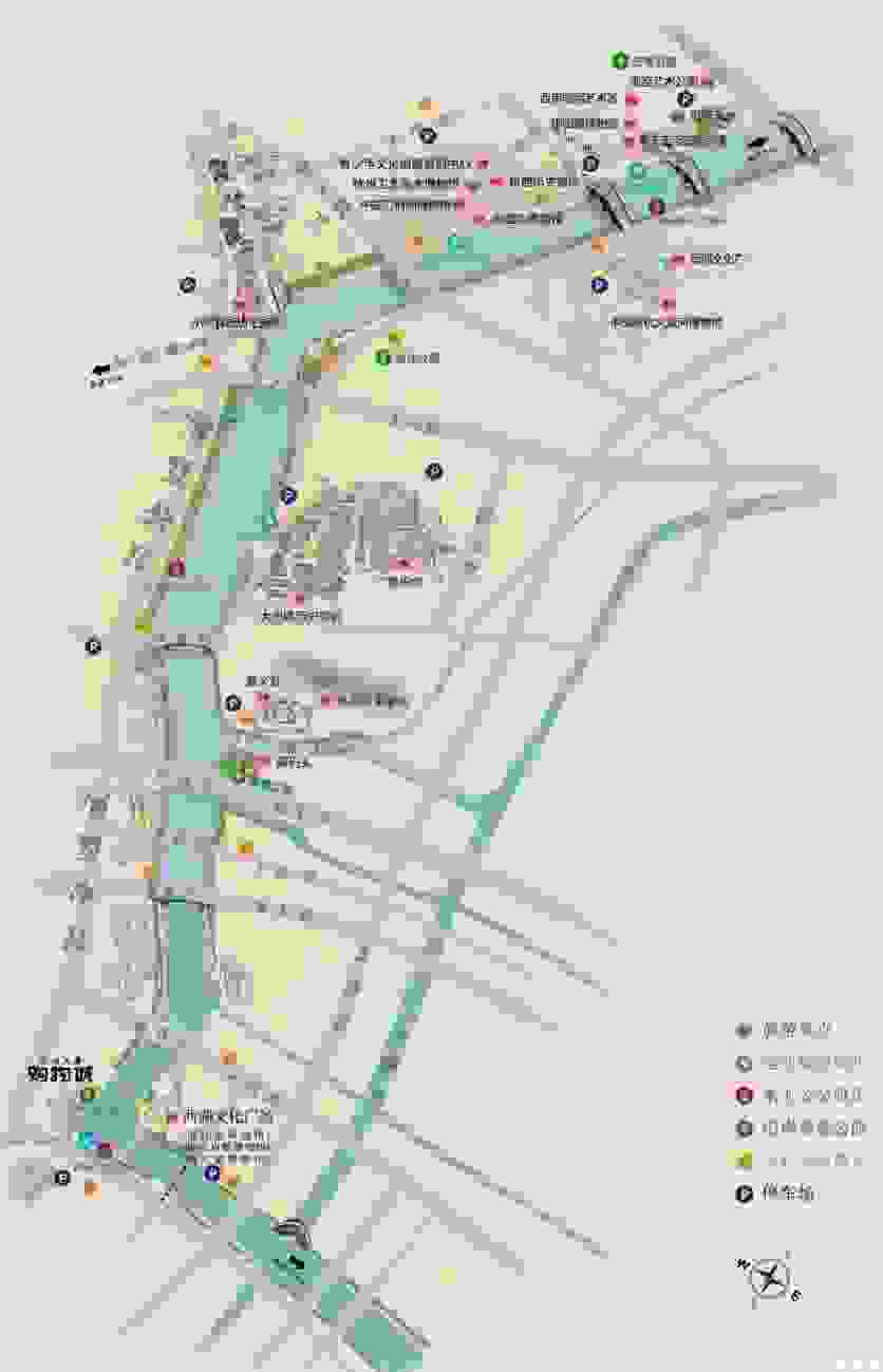 京杭大运河杭州段地图图片
