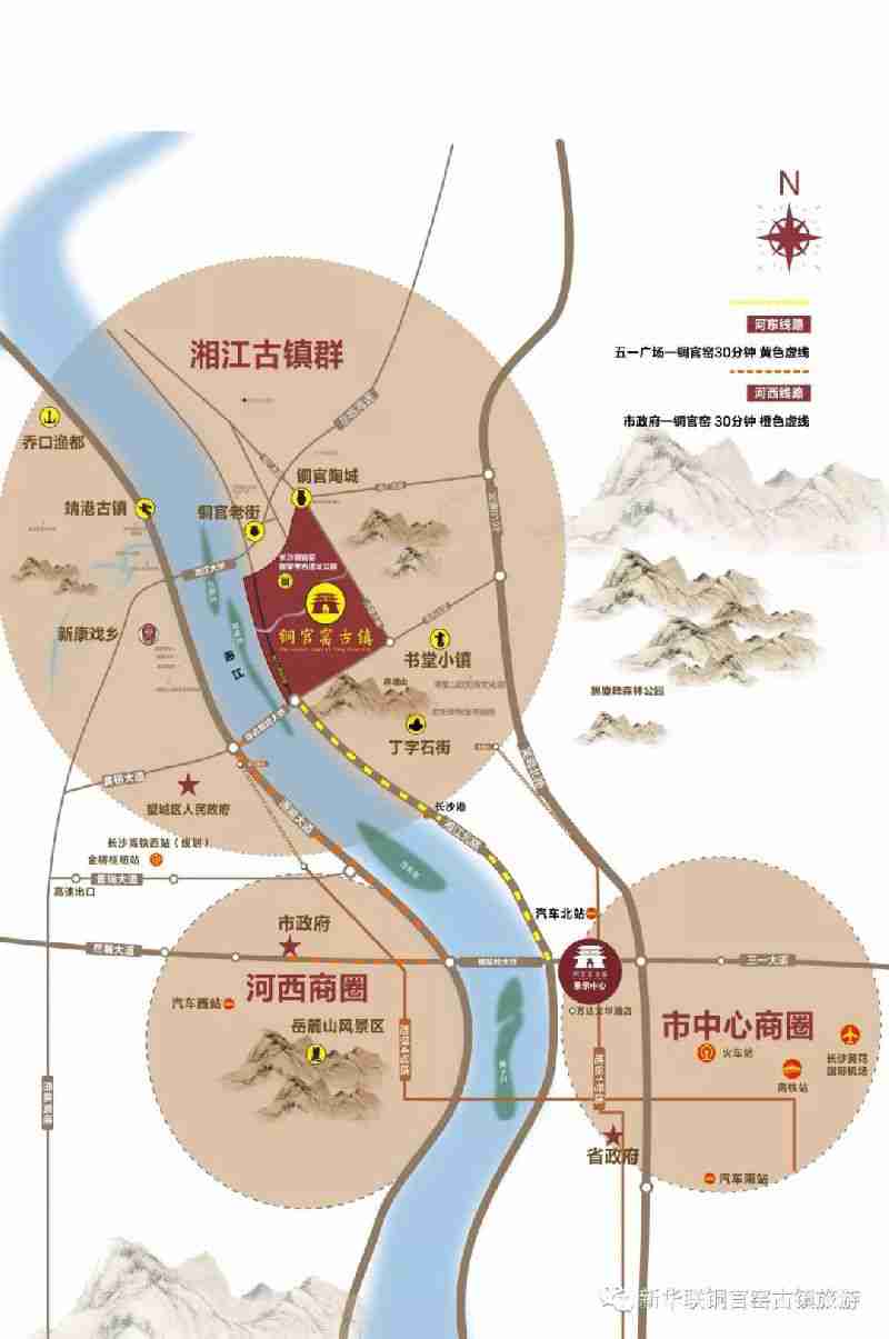 长沙古镇有哪些地方